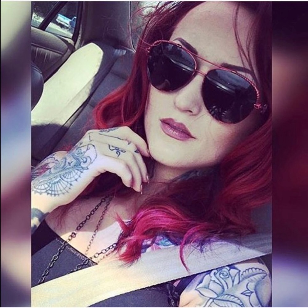 Red, Blue or Antique Gold ❤️ Fly Calibers Shades - Picture 8 of 16